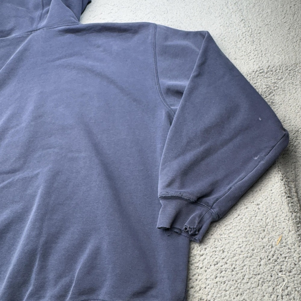 Vintage Penn State Nittany Lions Hoodie Mens XXL Blue Nike Sweatshirt Fader Y2K - Picture 12 of 13